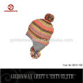BSCI SEDEX Custom hace un sombrero de ganchillo de cordero de niños con orejeras